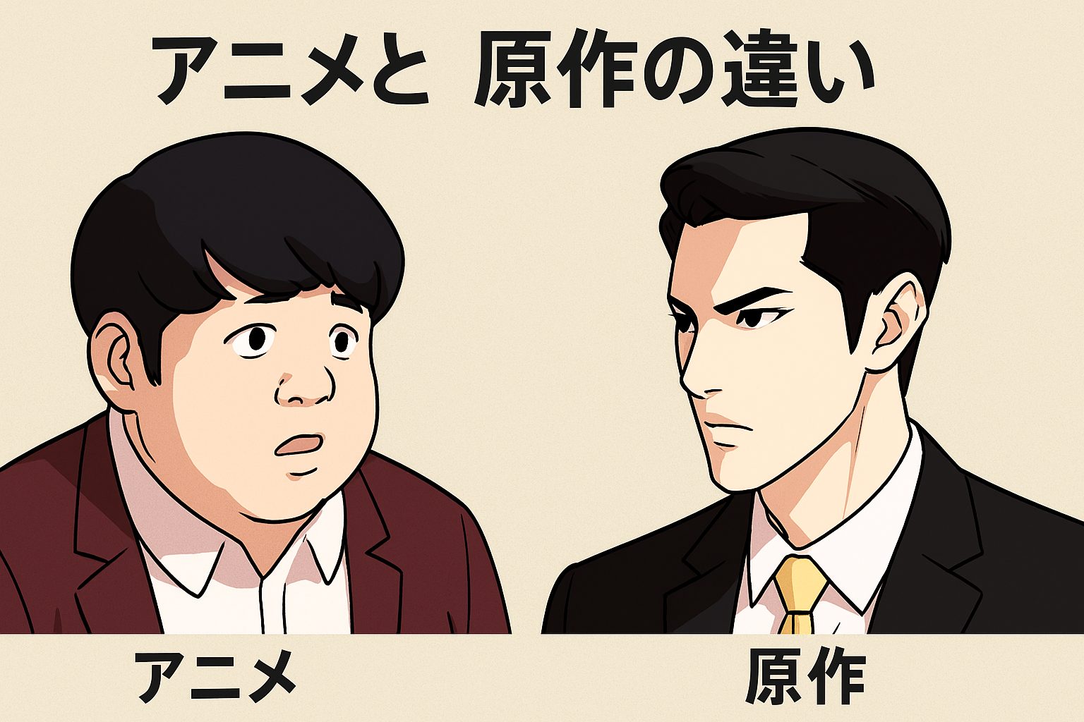 外見至上主義アニメと原作の違い・演出比較